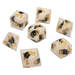 Dice Chronicles: Poly 7-Set Sharp Resin Dice