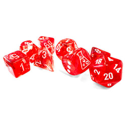 Dice Chessex: Poly 7 set Lab Dice Borealis Luminary