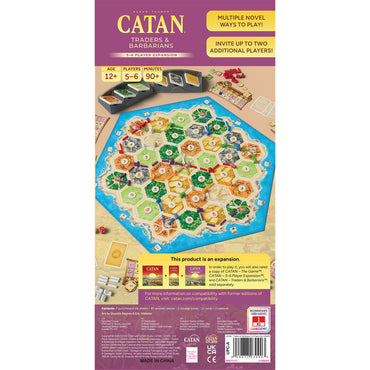 Catan: Expansion - Traders and Barbarians 5-6 Player Extension