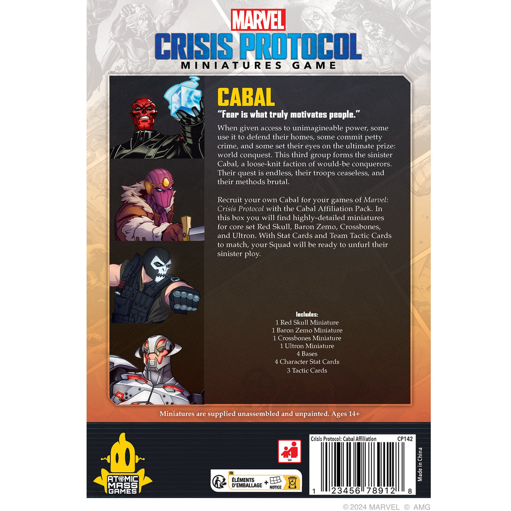 Marvel Crisis Protocol: Villain - Cabal Affiliation Pack