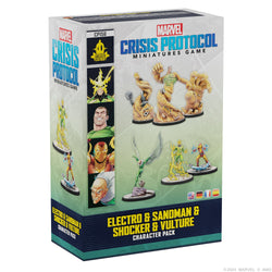 Marvel Crisis Protocol: Villain - Electro & Sandman & Shocker & Vulture