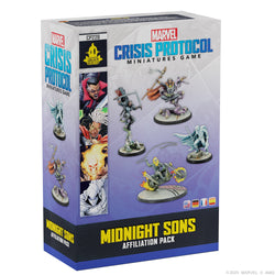 Marvel Crisis Protocol: Hero Midnight Sons Affiliation Pack