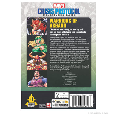 Marvel Crisis Protocol: Warriors of Asgard Affiliation Pack