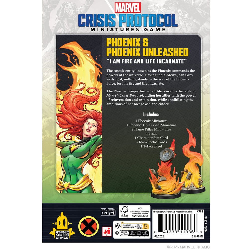 Marvel Crisis Protocol: Hero Phoenix & Phoenix Unleashed