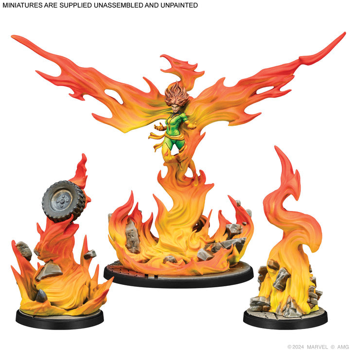 Marvel Crisis Protocol: Hero Phoenix & Phoenix Unleashed