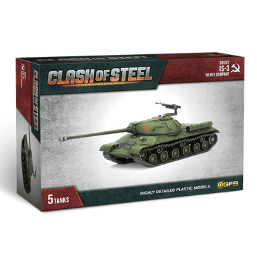 Clash of Steel: Soviet - IS-3 Heavy Tank Company (x5 Plastic)