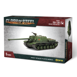 Clash of Steel: Soviet - ISU-130 Assault Gun Battery (x5 Plastic)