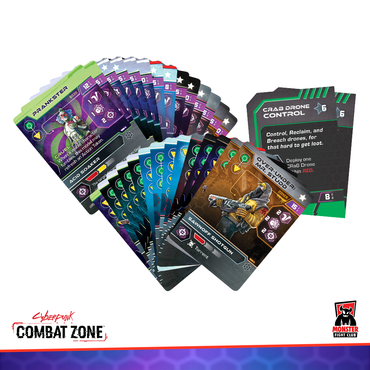 Cyberpunk RED Combat Zone: RPG Character Card Pack