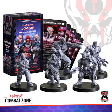 Cyberpunk RED Combat Zone: Maelstrom - Chrome Jocks