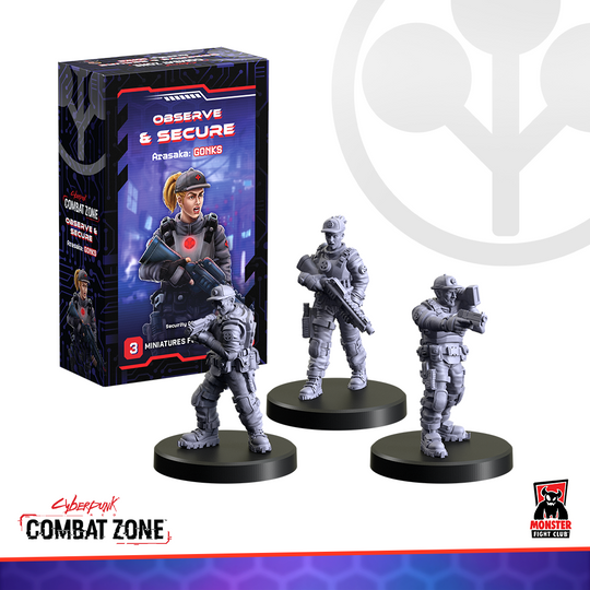 Cyberpunk RED Combat Zone: Arasaka Gonks - Observe & Secure