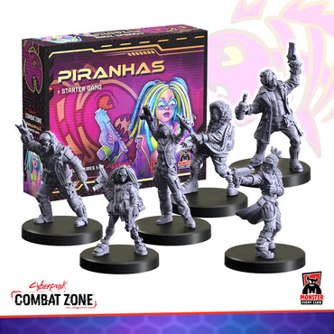 Cyberpunk RED Combat Zone: Piranhas - Starter Gang