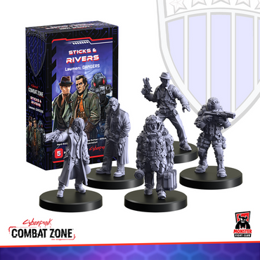 Cyberpunk RED Combat Zone: Lawmen Gangers - Sticks & Rivers