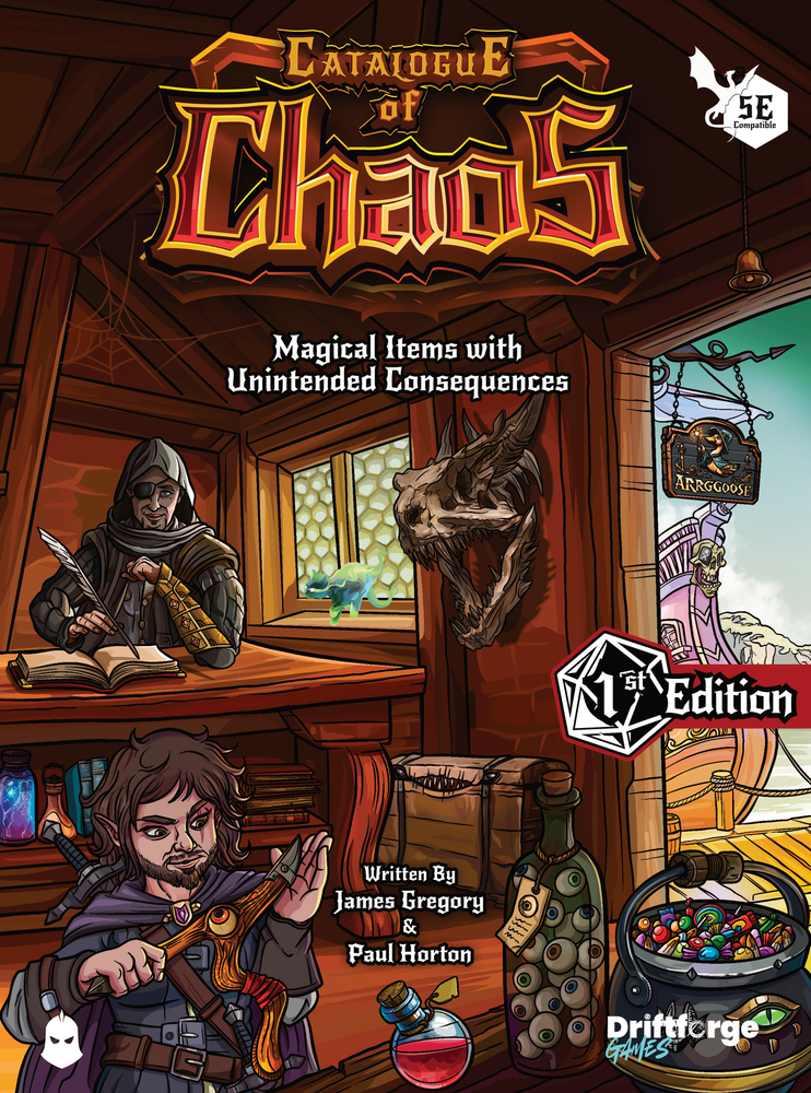 Dungeons & Dragons Critical Kit: Catalogue Of Chaos: Edition 1 - Magical Items Of Unintended Consequences
