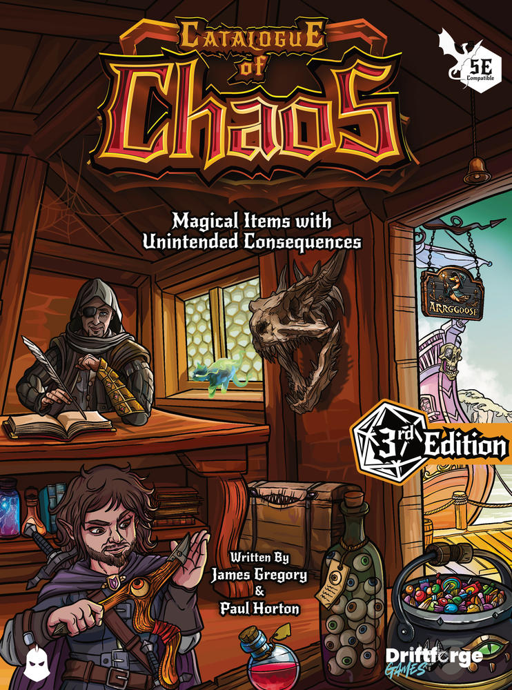 Dungeons & Dragons Critical Kit: Catalogue Of Chaos: Edition 3 - Magical Items With Unintended Consequences