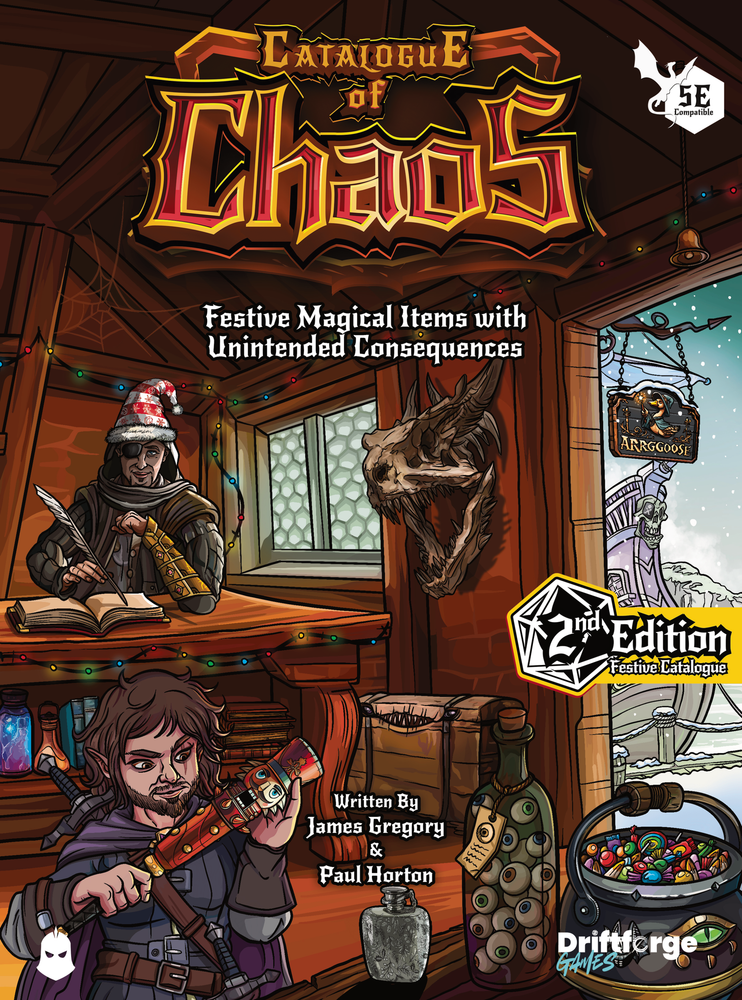 Dungeons & Dragons Critical Kit: Catalogue Of Chaos: Edition 2 - Festive Magical Items With Unintended Consequences
