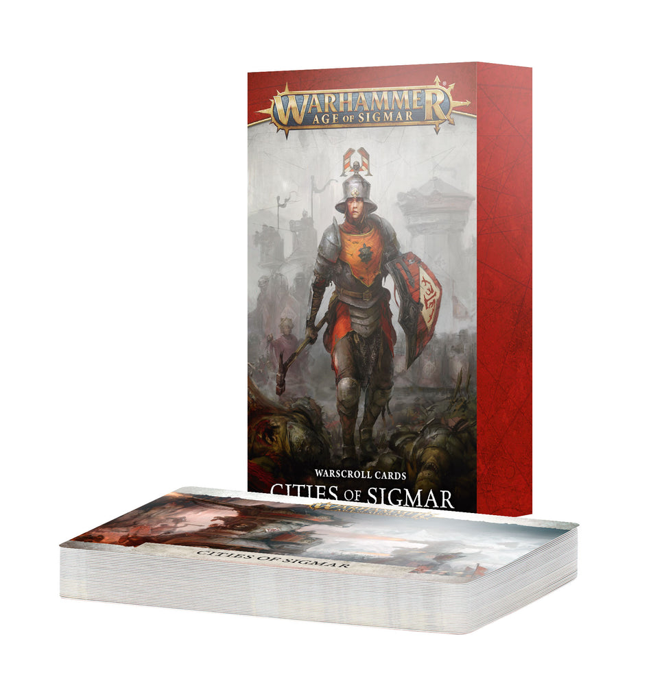 Warhammer Age of Sigmar Cities of Sigmar: Warscroll Cards