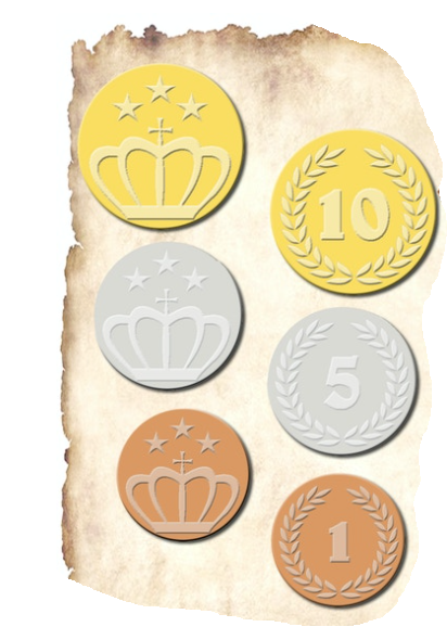 WarFighter Fantasy: Metal Coins