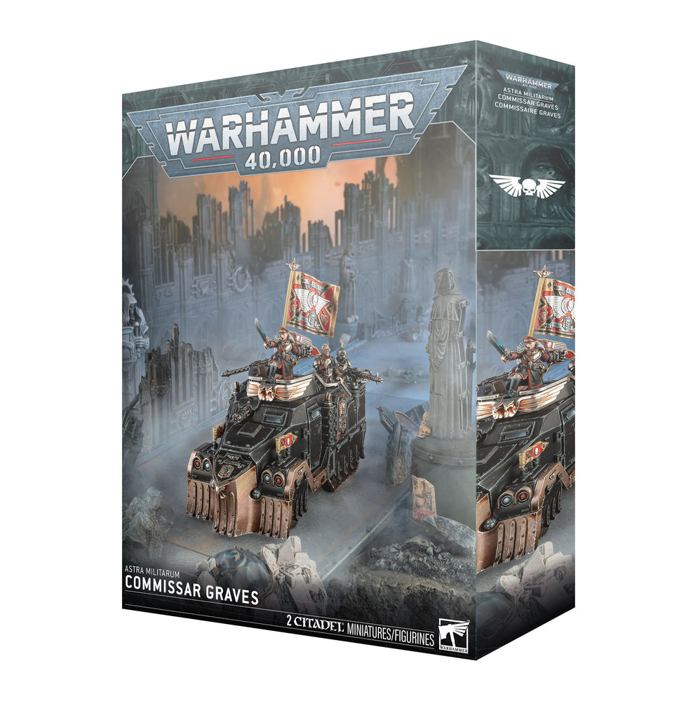 Warhammer 40K Astra Militarum: Commissar Graves