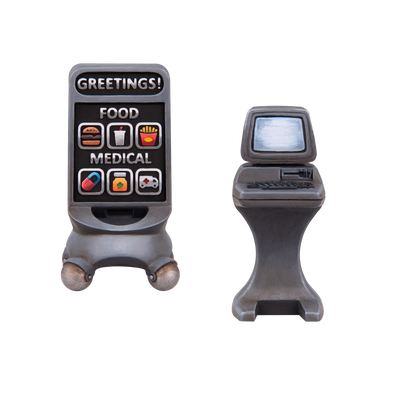 Paranoia Mini: Consoles and Vending Machine