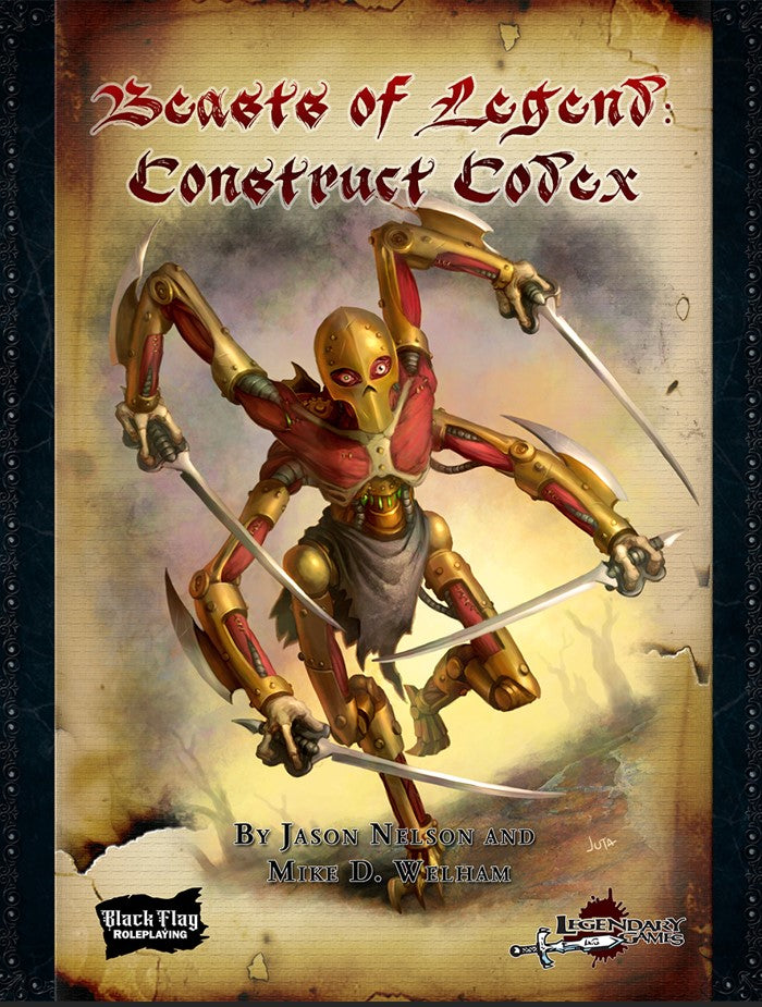 Black Flag: Beasts of Legend - Construct Codex