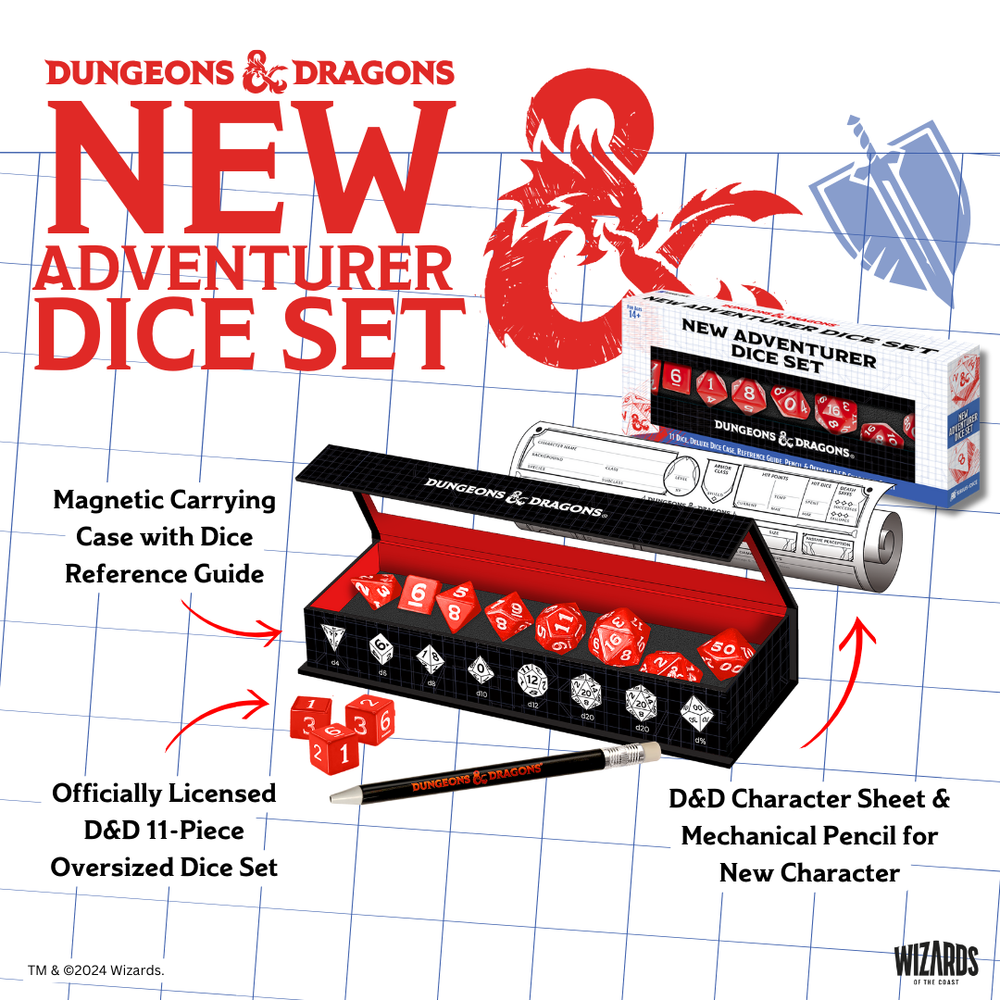 Dice Sirius: Dungeons & Dragons New Adventurer Set