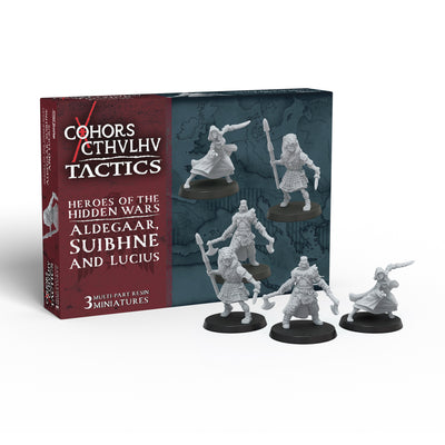 Cohors Cthulhu Tactics: Human Heroes of the Hidden Wars: Aldegaar, Suibhne, and Lucius
