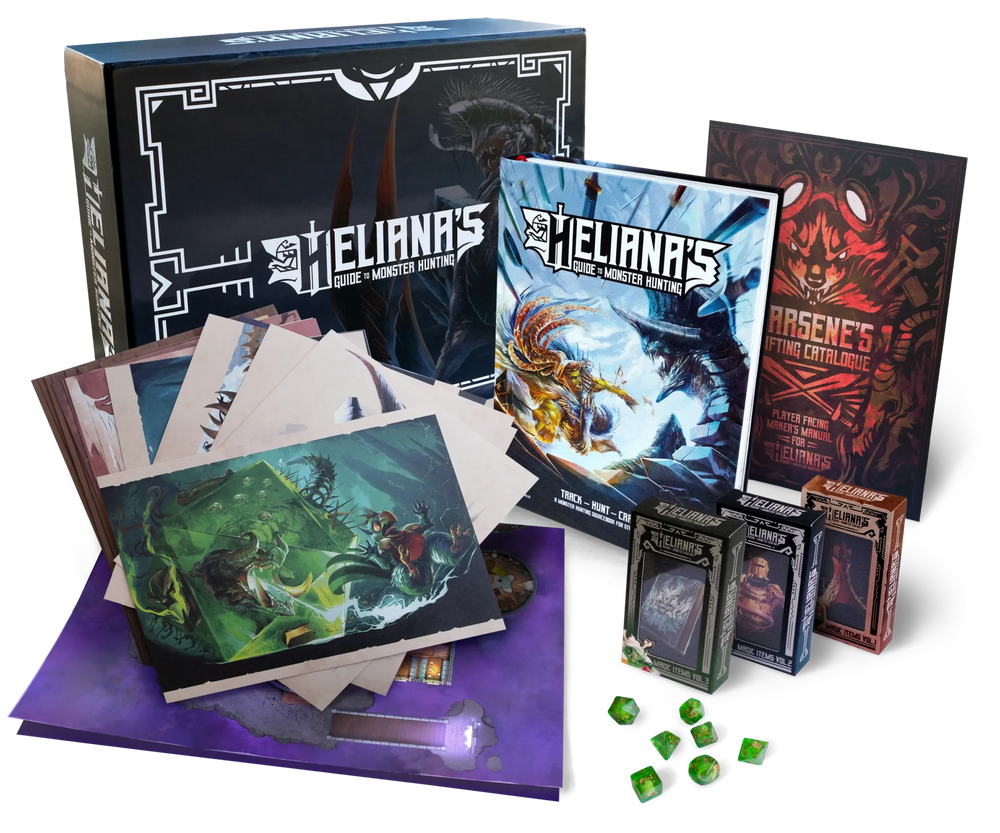 Dungeons & Dragons Loot Tavern: Heliana's Guide to Monster Hunting: Core Box 2nd Edition