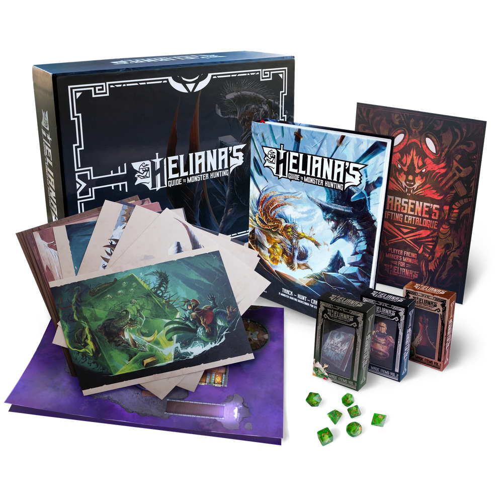 Heliana's Guide to Monster Hunting: Core Box