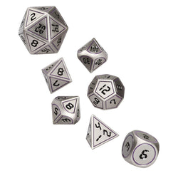 Dice Forged: Poly 7 set Futuristic