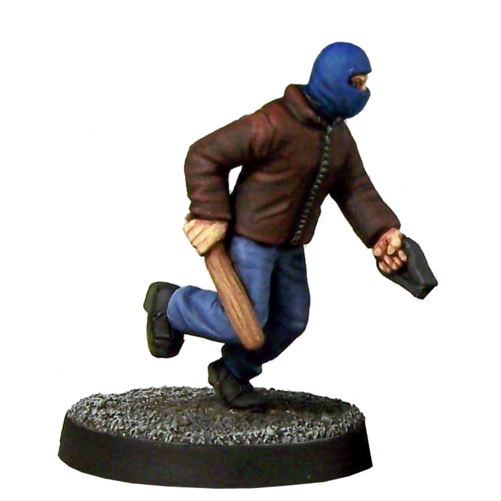 Mini Crooked Modern: Criminal Dog Handler + Dogs (4)