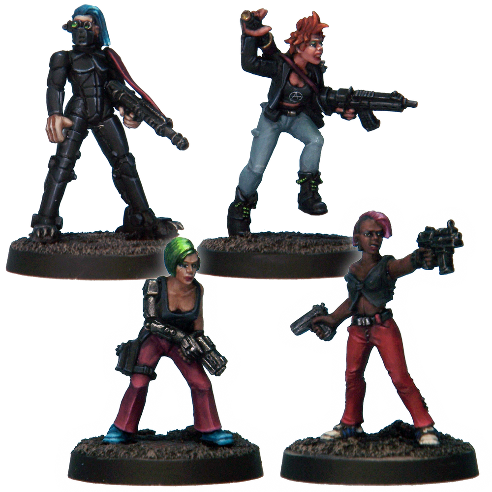 Mini Crooked Sci-Fi: Cyberpunks (4)