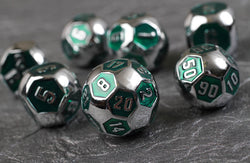 Dice Forged: Poly 7 set Futuristic
