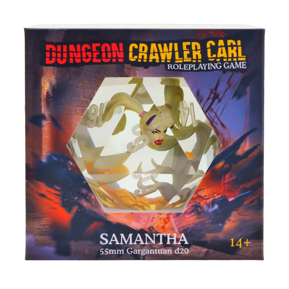 Dungeon Crawler Carl RPG: Dice - D20 Samantha Oversized