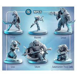 Tidal Blades 2: Deluxe Edition Miniatures Set