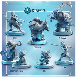 Tidal Blades 2: Deluxe Edition Miniatures Set