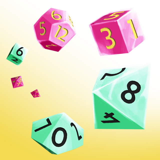 The Brister Critters: Dice set