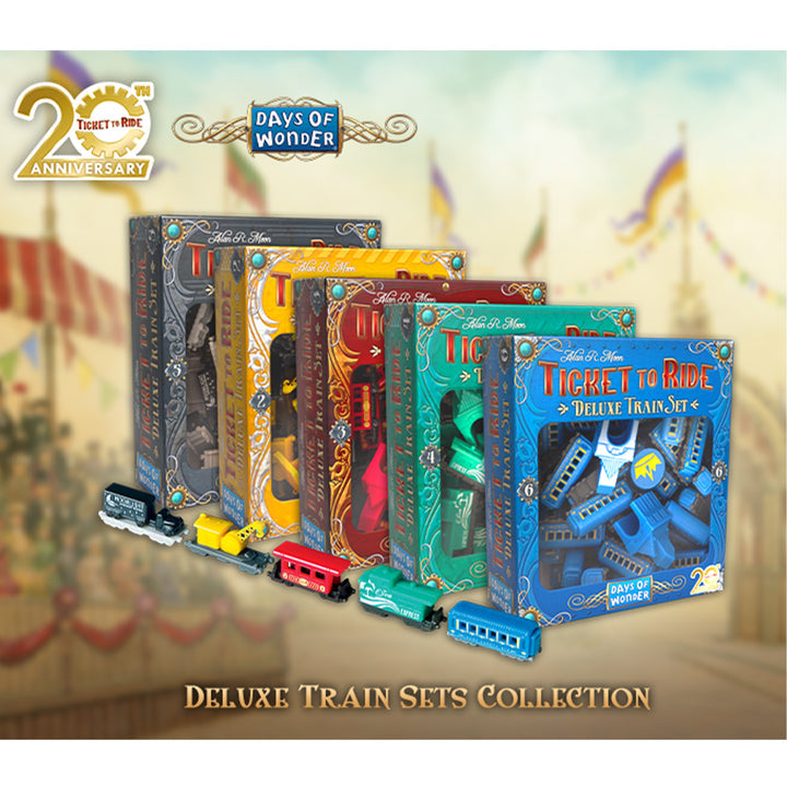 Ticket To Ride: 20th Anniversary Deluxe Train Set