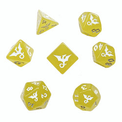 Dice Black Oak: Poly 7 Set Glitter Dragon