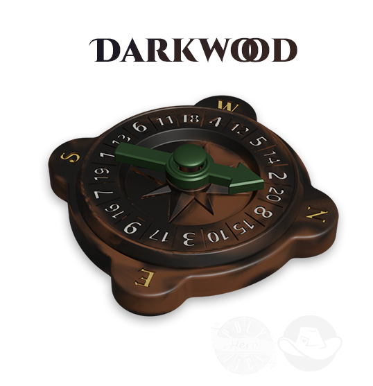 Dice Polyhero Ranger: d20 Compass: Darkwood