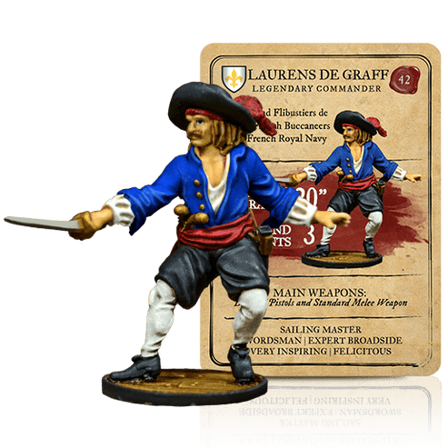 Blood & Plunder: Solo French – Laurens De Graff Legendary Commander