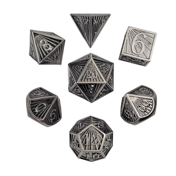 Dice Forged: Poly 7 set Metal Deco