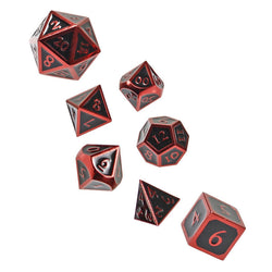 Dice Forged: Poly 7 set Framed