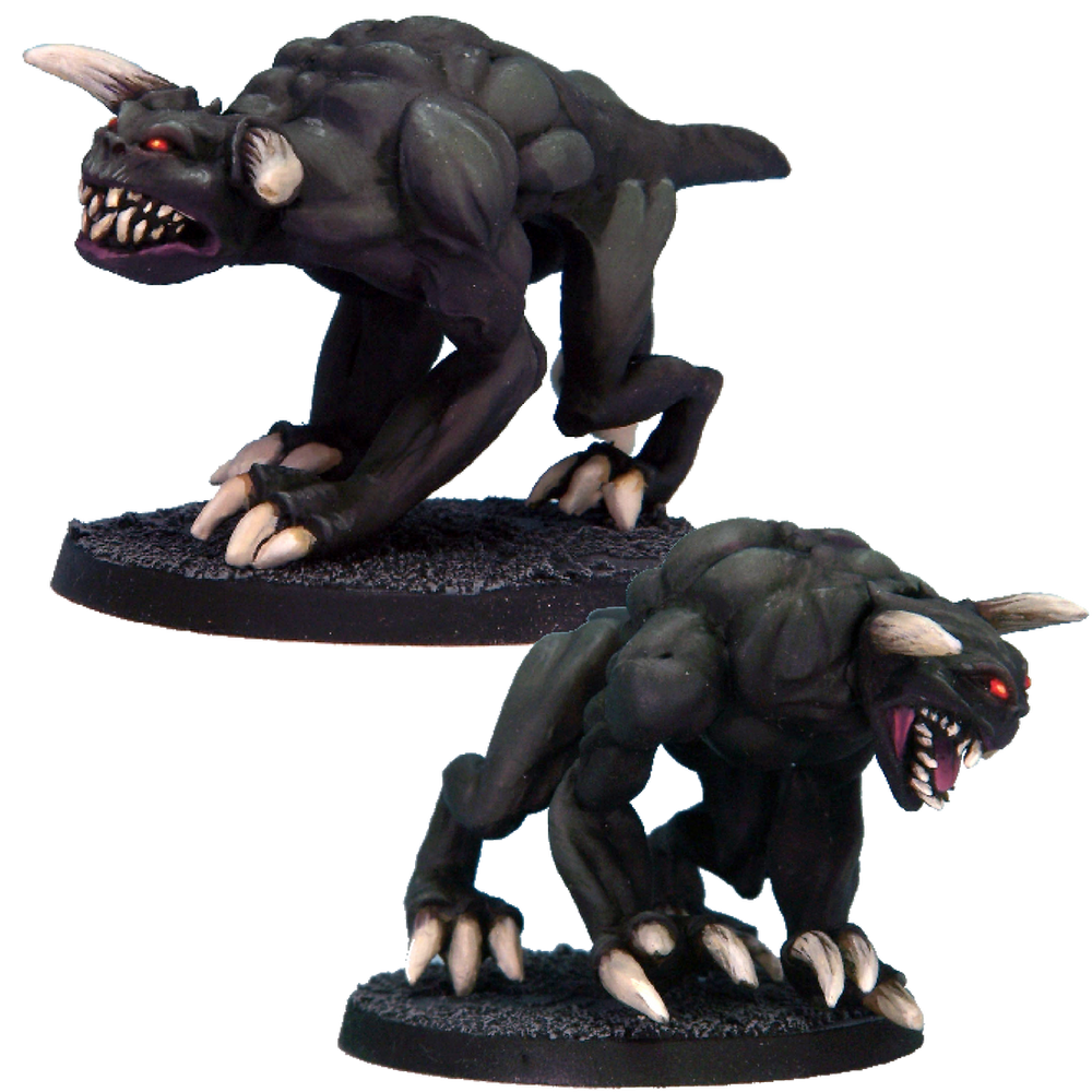 Mini Crooked Modern: Demonic Dogs (2)