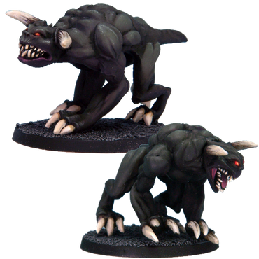 Mini Crooked Modern: Demonic Dogs (2)
