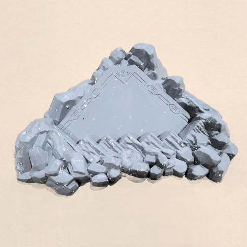 Dice Miner: Deluxe Recycled Plastic Mountain