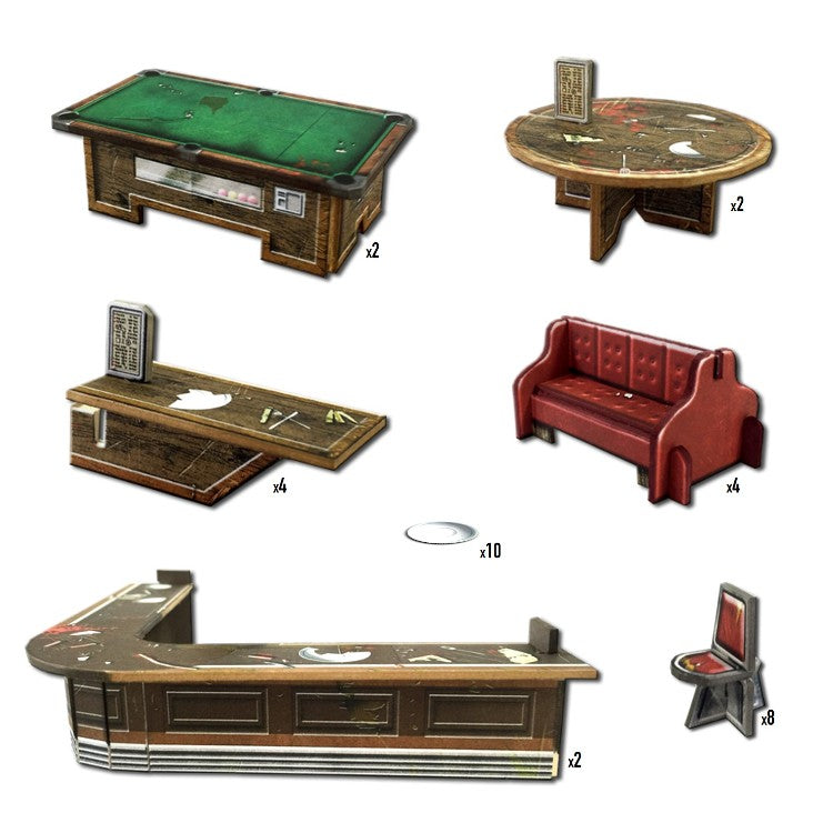 Terrain Battle Systems: Urban Diner/Casino