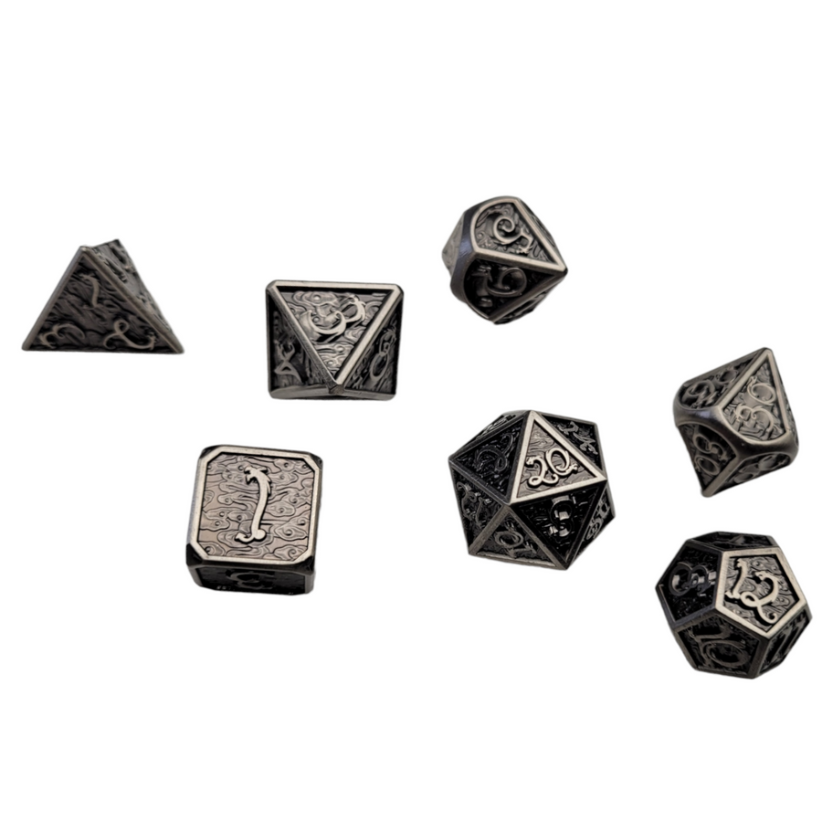 Dice Forged: Poly 7 set Dragon & Scales