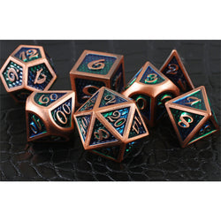 Dice Forged: Poly 7 set Dragon & Scales
