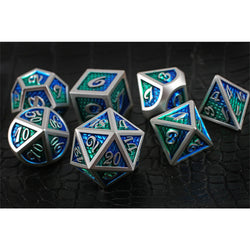 Dice Forged: Poly 7 set Dragon & Scales
