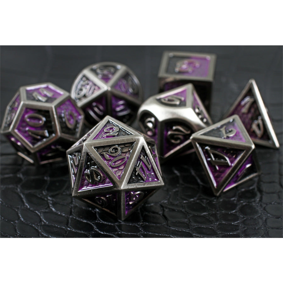 Dice Forged: Poly 7 set Dragon & Scales